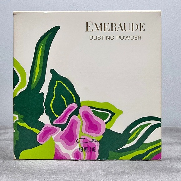 Coty EMERAUDE Dusting Body Powder Vintage Formula 4580 NEW Lg 4 oz - Picture 3 of 6